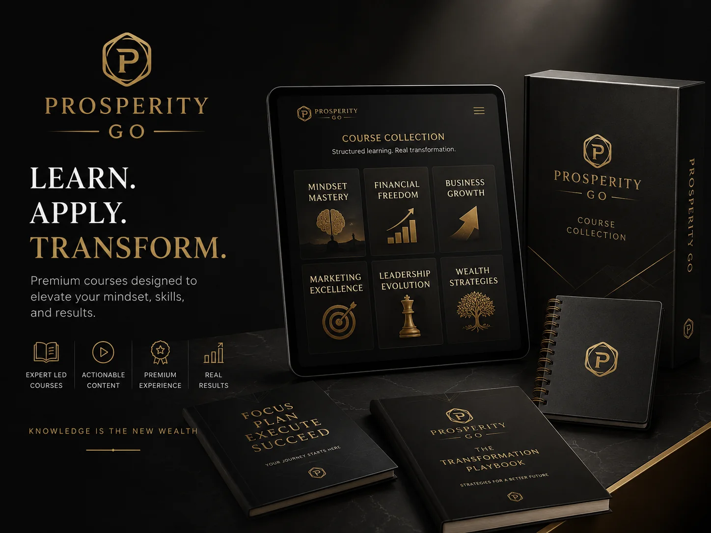 Coleção de cursos Prosperity GO