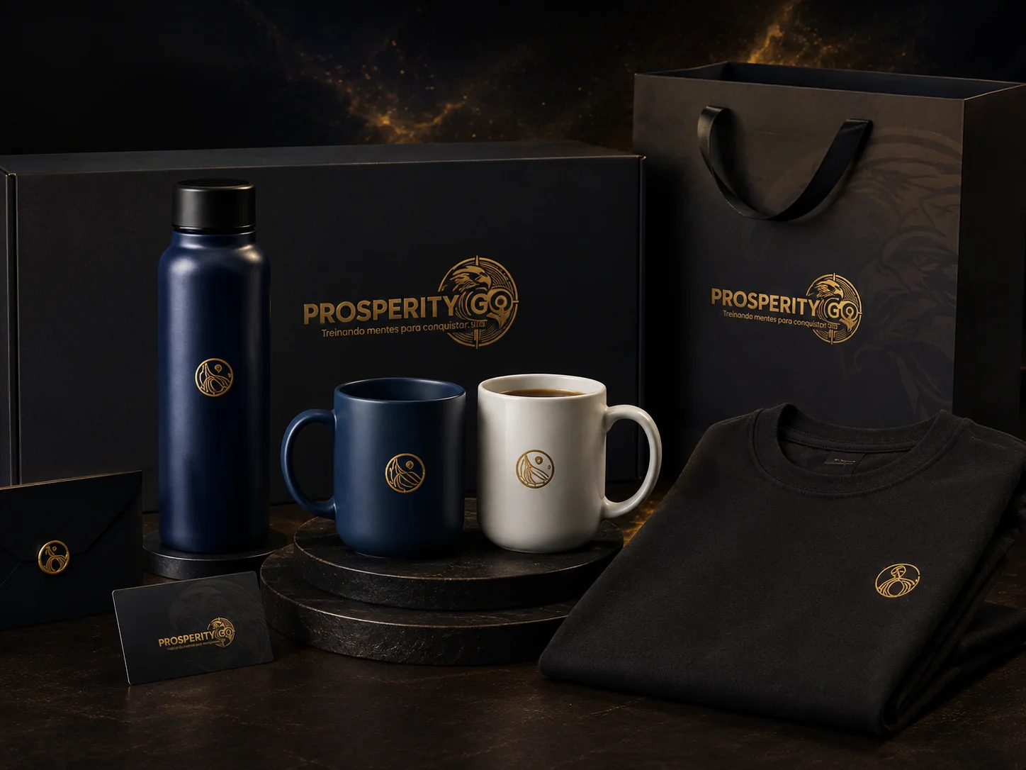 Coleção de produtos físicos Prosperity GO